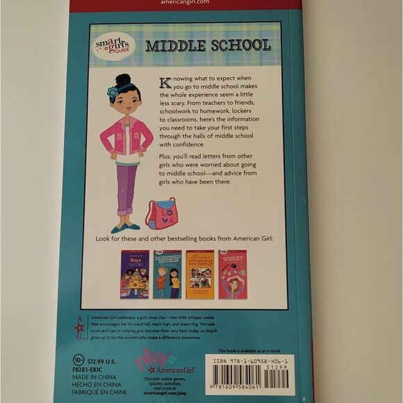 American Girl A Smart Girl's Guide to Middle School #0225 - Picture 3 of 4
